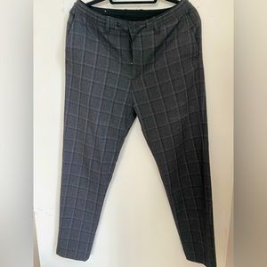 Pants - checkered- Zara (W31)